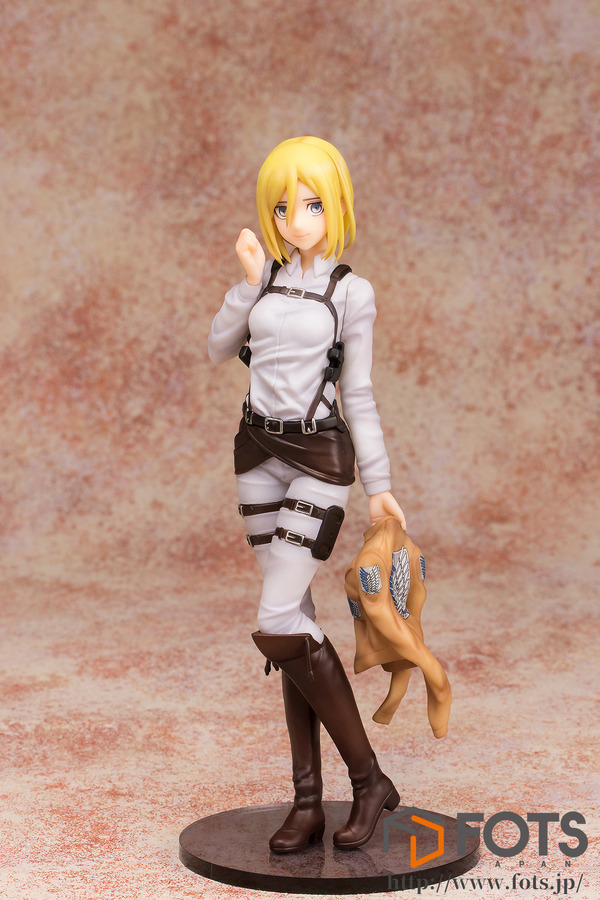 進撃の巨人 クリスタ・レンズ フィギュア 進撃の巨人」クリスタ・レンズが1/7スケールフィギュア化 絶妙な表情に