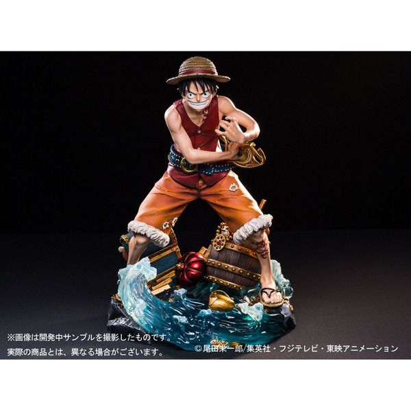 海賊王におれはなるっ!!!!「ワンピース」ルフィが大迫力フィギュアに 