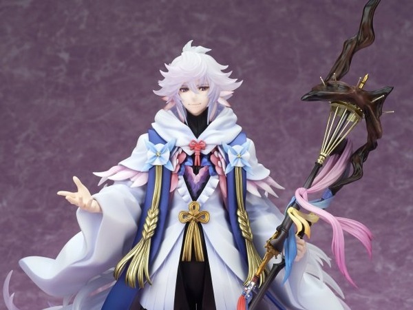 Fgo 王の話をするとしよう 花の魔術師マーリン 1 8スケールフィギュアで登場 アニメ アニメ