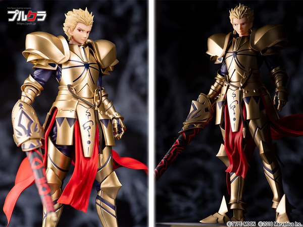 Fate/EXTELLA」ギルガメッシュ、宝具“乖離剣エア”を片手にフィギュア化