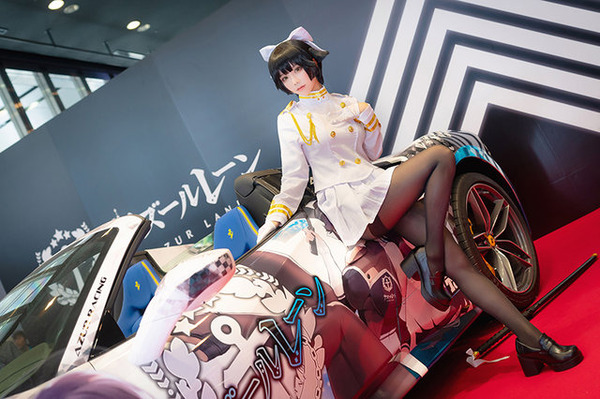 アズールレーン」中国応援コスプレイヤーが存在感放つ！ 2周年リアル