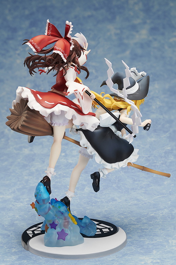 東方キャノンボール」霊夢＆霧雨魔理沙がタッグでフィギュア化！ 合体