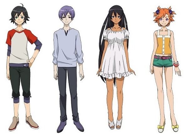 キャプテン アース メインキャラクター公開 キャストに入野自由 神谷浩史 茅野愛衣 日高里菜ら アニメ アニメ