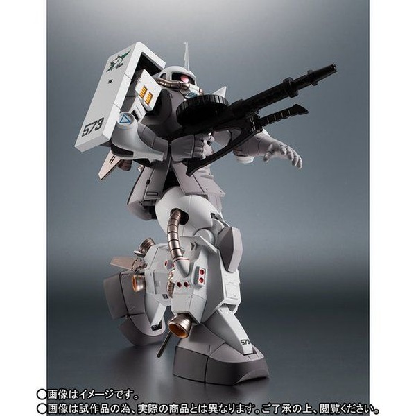 ガンダム」“ソロモンの白狼”シン・マツナガ大尉専用の高機動型ザクIIが