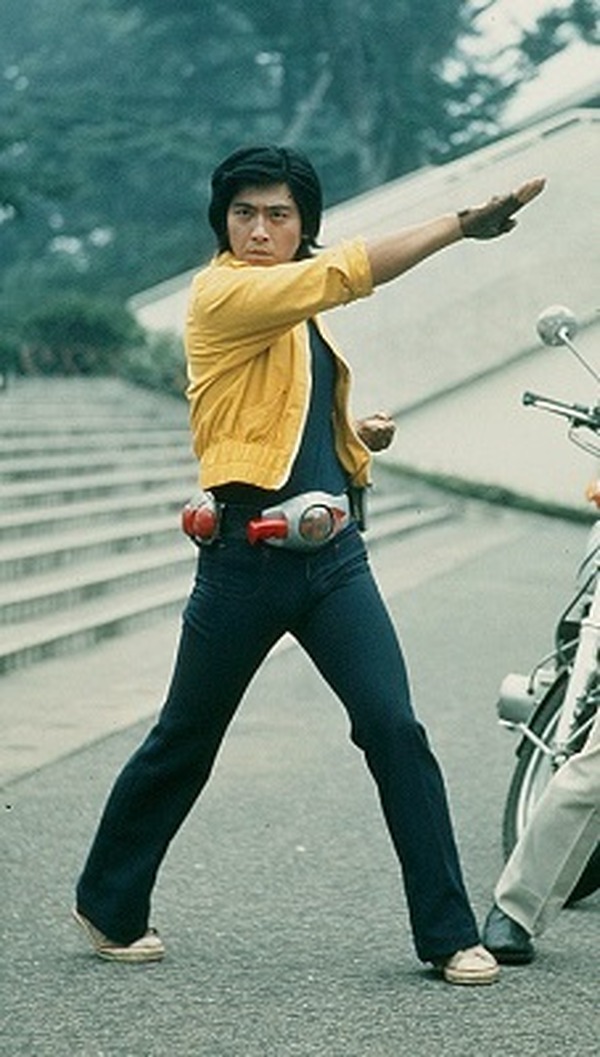 仮面ライダーX 神敬介 / 仮面ライダーX - 速水亮 直筆サイン入色紙