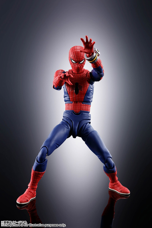 「東映版スパイダーマン」S.H.Figuartsより可動フィギュア化