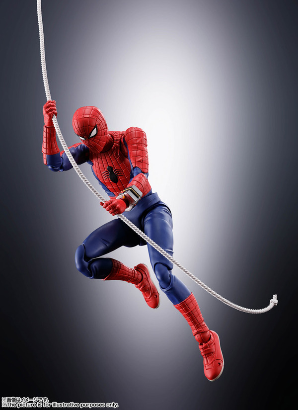 東映版スパイダーマン」S.H.Figuartsより可動フィギュア化 