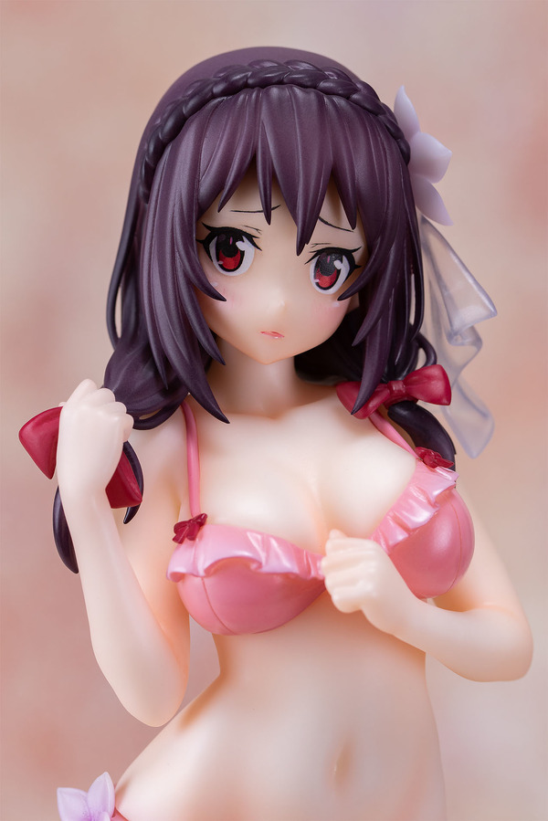 映画このすば 自称 めぐみんのライバル ゆんゆんが水着姿でフィギュア化 恥じらうような表情がイイ アニメ アニメ