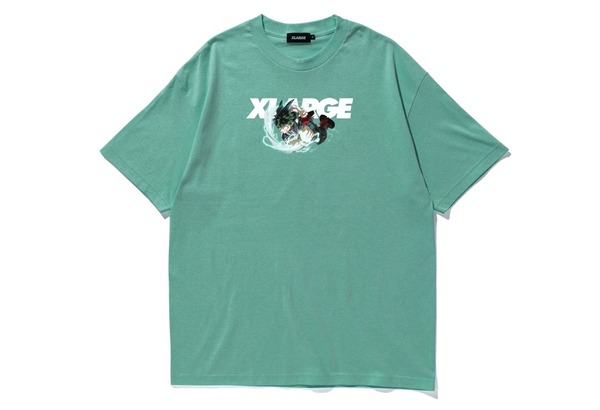 【低価新品】XLARGE × 僕のヒーローアカデミア コラボTシャツ Tシャツ/カットソー(半袖/袖なし)