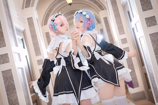 コスプレ】「リゼロ」レム&ラム美女レイヤー、ほっこり日常から切迫な 