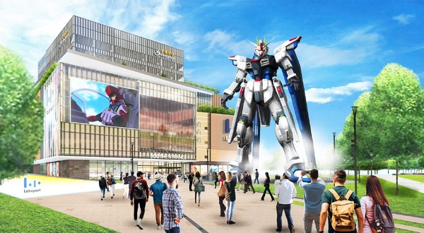 ガンダム SEED」フリーダムガンダム、中国・上海に立つ “実物大