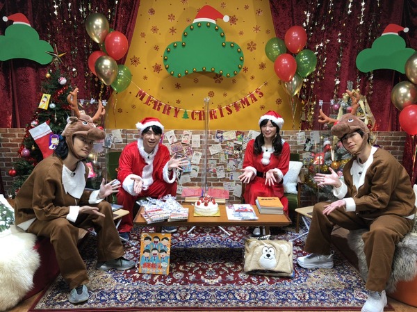 神谷浩史がトナカイ姿でサプライズ登場 おそ松さん クリスマス生配信レポート アニメ アニメ