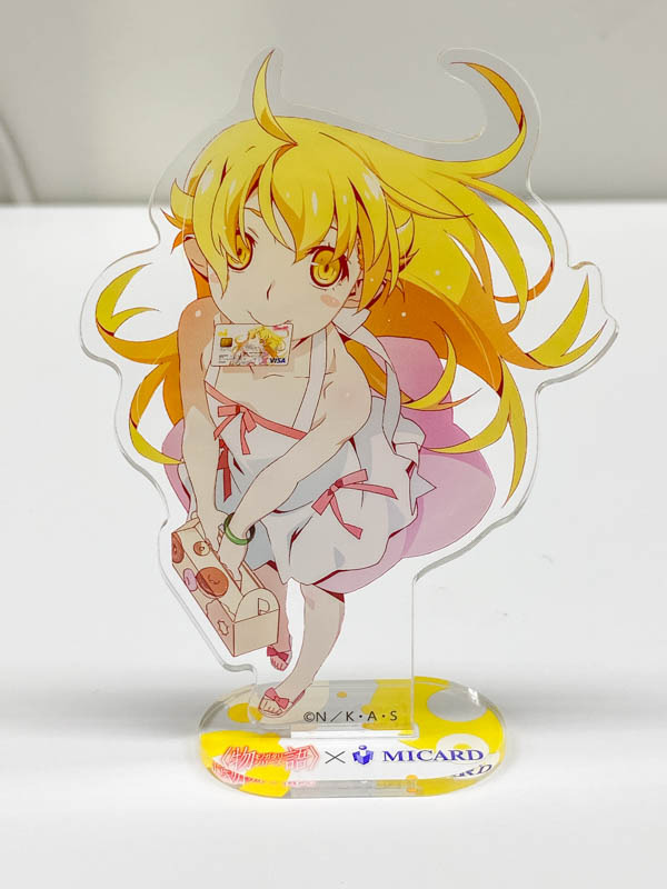 エムアイカードノベルティ忍野忍キャラファイングラフ（複製原画）