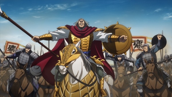 キングダム 函谷関攻防戦が開幕 罠によって追い詰められた麃公軍だが 窮地を救う者が 第4話先行カット 2枚目の写真 画像 アニメ アニメ