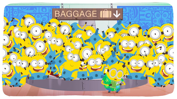 ミニオンズ」特別アニメを40周連続で配信！ 土曜日の朝はミニオンたち