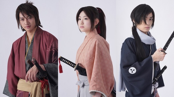実写ドラマ「薄桜鬼」雪村千鶴＆斎藤一＆沖田総司のキャスト発表