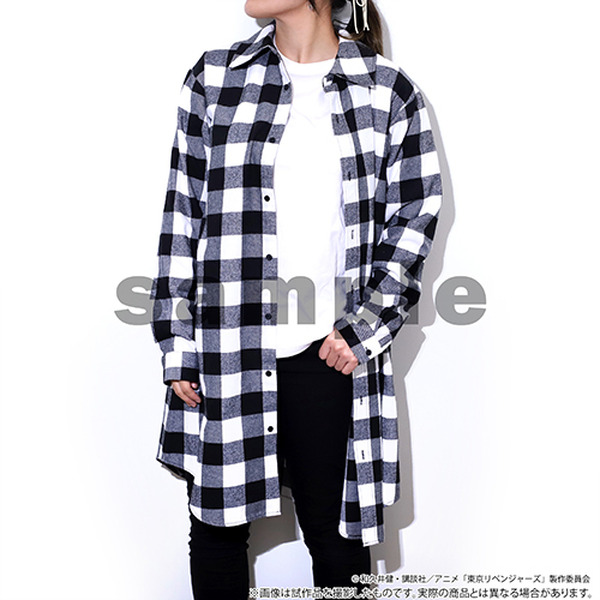 【公式正規品】新品★東京リベンジャーズ【マイキー】ロングシャツ★私服★シャツ 東リベ」マイキーのロングシャツが登場！着回し力抜群なアイテム