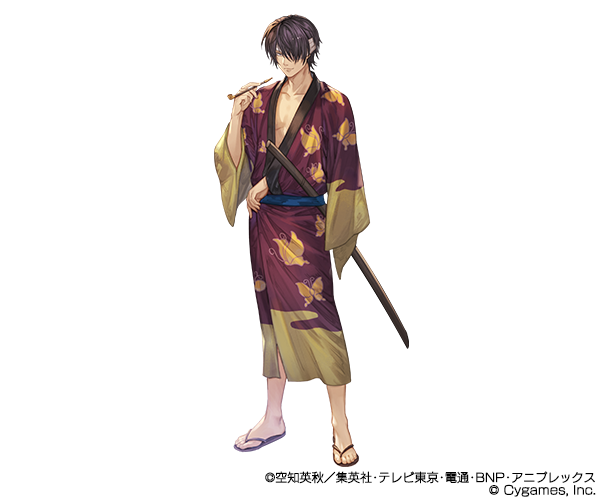 銀魂 その居場所は主人公の俺達のもんだろーがァァァァ グラブル コラボの立ち絵イラスト公開 11枚目の写真 画像 アニメ アニメ