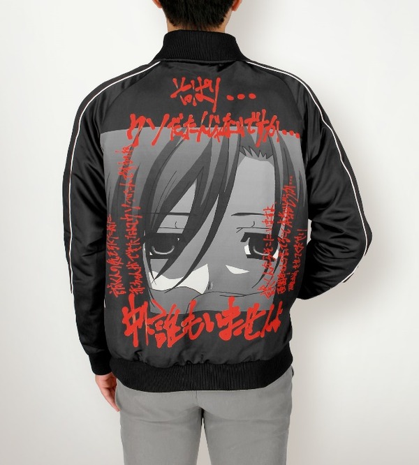 【世界に1枚】Champion School Days 昼休みの屋上 言葉と世界 School Days」言葉＆世界のワンシーンを背負う!? リバーシブル