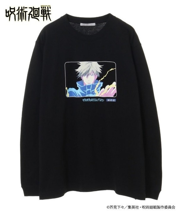 呪術廻戦」五条悟らのTシャツ＆スウェット登場！ スマホのフラッシュで
