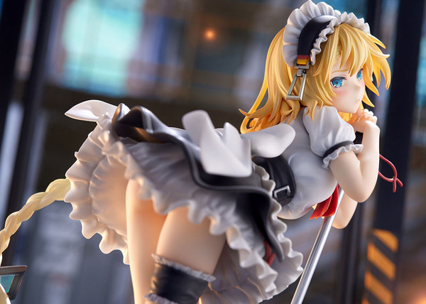 ドルフロ」メイド服の戦術人形“Gr G36”がフィギュア化！ 不機嫌そうな