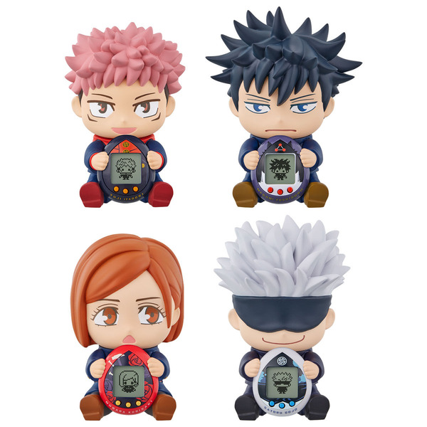 じゅじゅつっち　HugmyTamagotchiセット 五条　虎杖 呪術廻戦」ハグする様子がかわいい♪ たまごっちコラボの“じゅじゅつっ