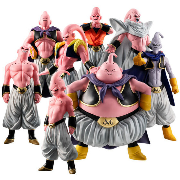 ドラゴンボールZ」魔人ブウ、フィギュア8体セット！ 通常から ...