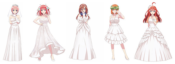 映画「五等分の花嫁」アニメイトで公開記念フェア開催！ 特典に“結婚式 