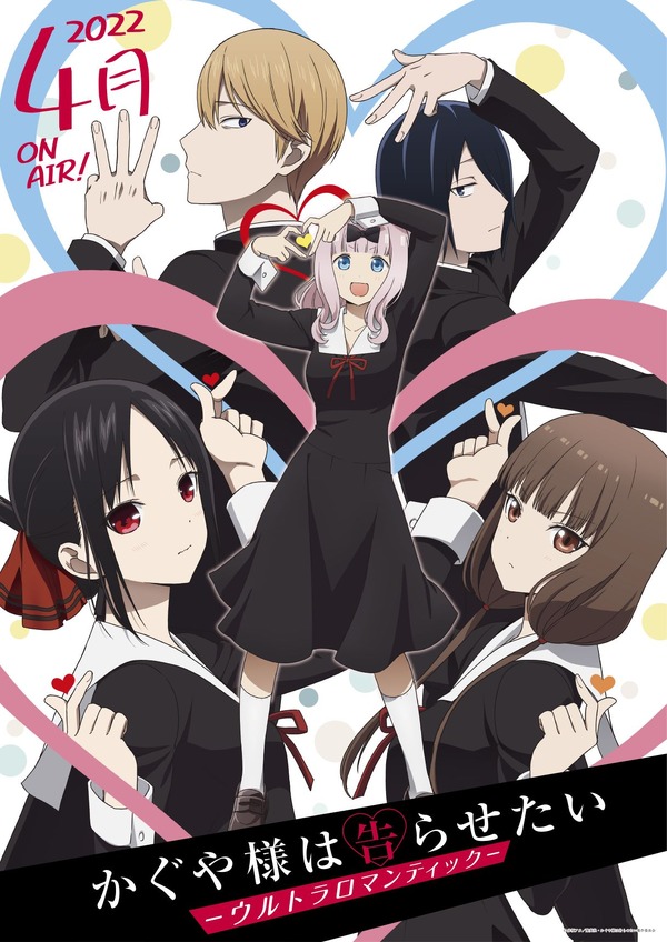 ラブコメ アニメといえば 3位 かぐや様 2位 名探偵コナン 1位は アニメ アニメ