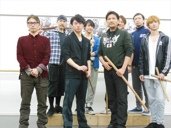 ミュージカル「SAMURAI7」公開稽古 「今までに観たことのない時代劇