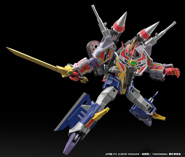 SSSS.GRIDMAN」フルパワーグリッドマン、変形プラキット化！ アシスト