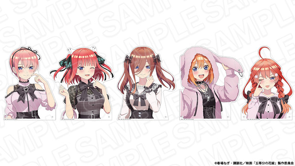 五等分の花嫁」POP UP STORE開催！ “Kawaii ver.”や“SUMMER ver.”の五 