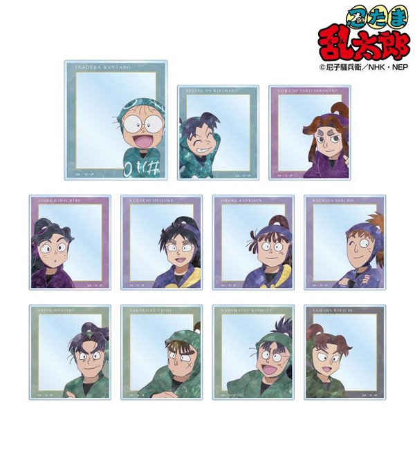 忍たま　アクリルデコフレーム　土井先生 アクリルデコフレーム（土井半助） / 「劇場版 忍たま乱太郎