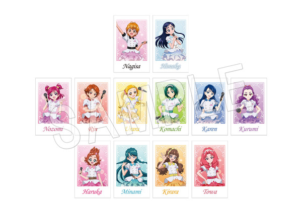 プリキュア」アイドル姿のなぎさ＆ほのから12人がキュート♪ 新グッズ