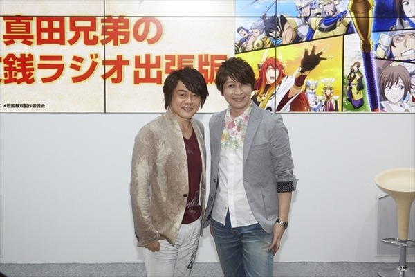 戦国無双」キャストステージ@Animejapan 2015 草尾毅さんと小野大輔