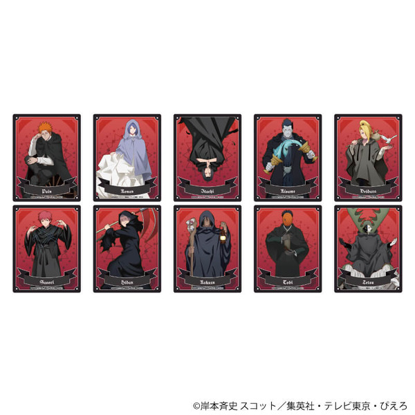 NARUTO」斬新すぎると話題!? “暁”メンバーをデザインしたタロット