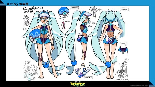 ポケモン』×「初音ミク」第4弾でアシレーヌとコラボ！ライフセーバー風