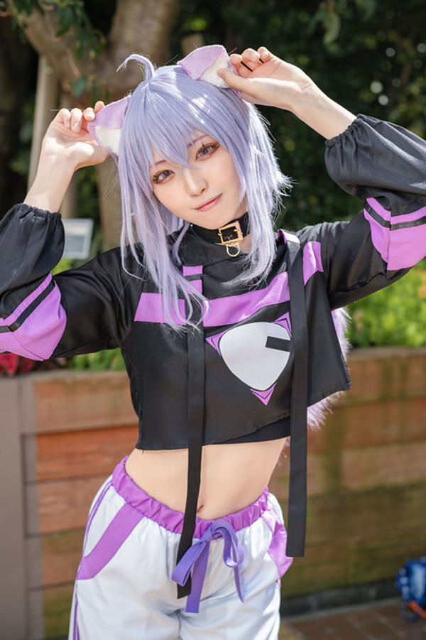 コスプレ】「もぐもぐ~おかゆ~!」ホロライブ・猫又おかゆの コスプレ】「もぐもぐ~おかゆ~!」ホロライブ・猫又おかゆの