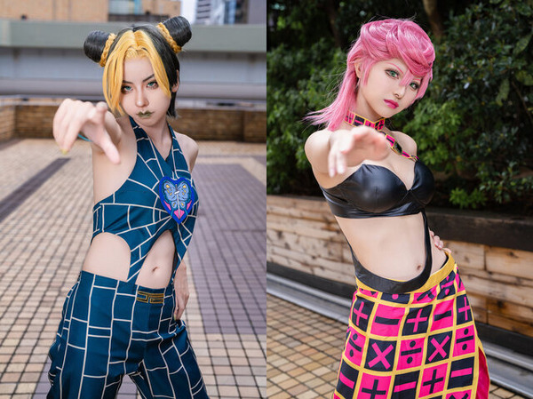 コスプレ】トリッシュ＆徐倫、「ジョジョ」ヒロインが華麗なる共演
