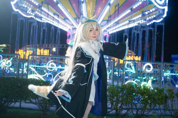コスプレ】イルミに映える人気ホロメンが勢揃い！”ふわもこ”に”あく 