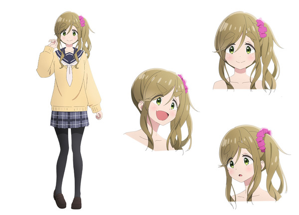 ゆるキャン△ SEASON3」身延まんじゅうを食べるあおいのイメージ