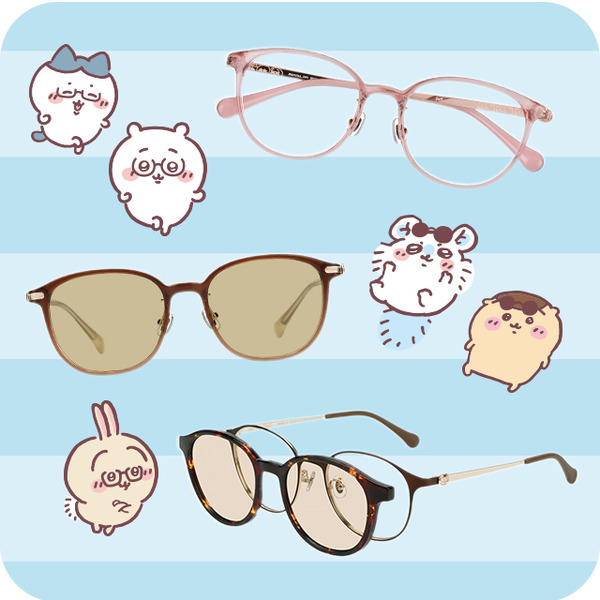 ちいかわ　モモンガ ちいかわ」モモンガ＆くりまんじゅうも仲間入り♪「Zoff」コラボのアイ