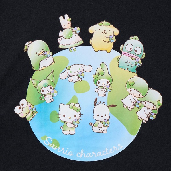 ポムポムプリン　ぽちゃっこ サンリオ」シナモン、ポチャッコ、ポムポムプリンが“グリーン”に