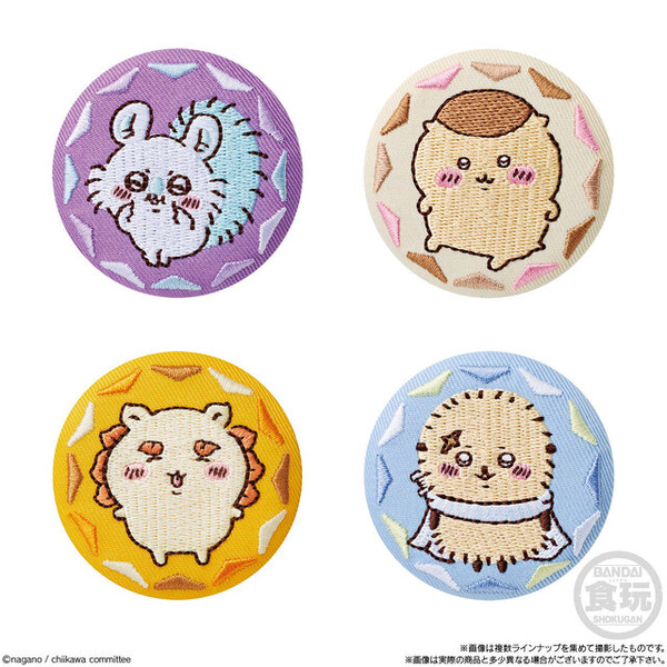 ちいかわ」刺繍缶バッジが可愛い！ イラスト付きビスケットも美味し 