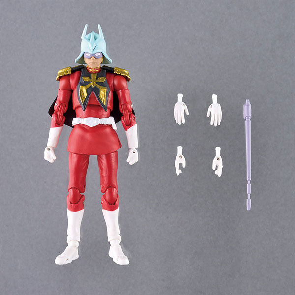 ガンダム」アムロ、シャア、ランバ・ラル、セイラが可動フィギュア化