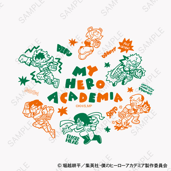 ヒロアカ」デクや爆豪、轟たちをポップにデザイン♪イラストレーター
