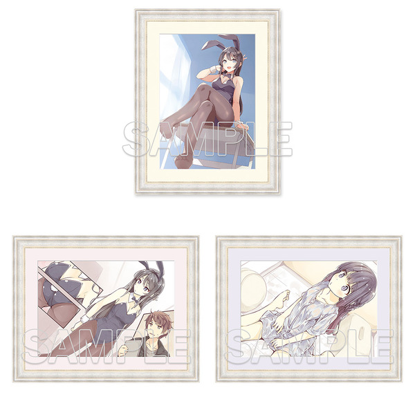 電撃文庫「『青春ブタ野郎』シリーズ」桜島麻衣　 　キャラファイングラフ 青春ブタ野郎はバニーガール先輩の夢を見ない - 描き下ろし