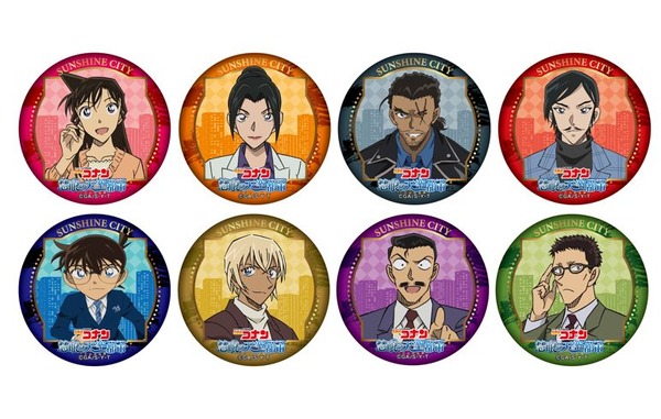 名探偵コナン　安室透　てんぼうパーク　慧眼の天空都市　缶バッジ　7点 名探偵コナン 安室透 てんぼうパーク 慧眼の天空都市 缶バッジ 7