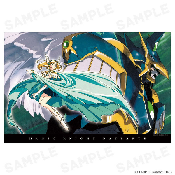 魔法騎士レイアース」1994年放送時のアニメ画を使用！光&海&風たちが