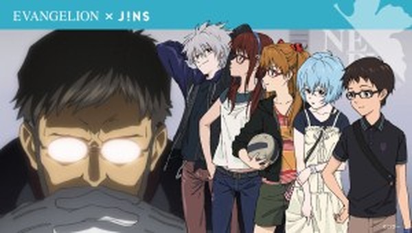 EVANGELION x JINS アスカモデル（黒） インターフェース型台座付 EVANGELION x JINS アスカモデル（黒） インターフェース型台座付 JINS